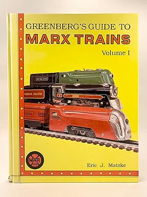 Imagen del vendedor de Greenberg's Guide to Marx Trains Volume 1 a la venta por Old New York Book Shop, ABAA