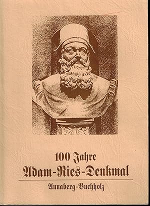 Bild des Verkufers fr 100 Jahre Adam-Ries-Denkmal, 5. - 7.11.1993, Annaberg-Buchholz zum Verkauf von Antiquariat Kastanienhof