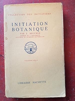 Initiation botanique