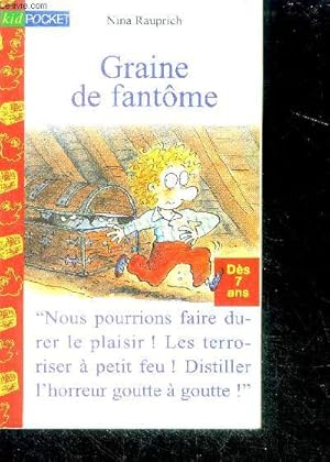 Bild des Verkufers fr Graine de fantme zum Verkauf von Le-Livre