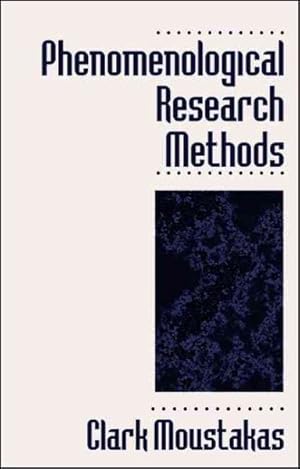 Seller image for Phenomenological Research Methods for sale by GreatBookPrices