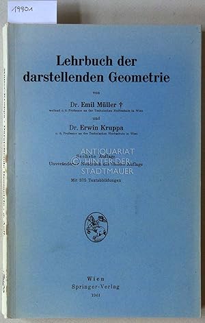 Bild des Verkufers fr Lehrbuch der darstellenden Geometrie. zum Verkauf von Antiquariat hinter der Stadtmauer