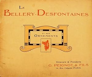 Caractères et Ornements Bellery-Desfontaines. [ART NOUVEAU - TYPOGRAPHIE]