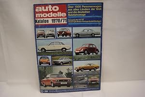 Auto Modelle (Automodelle) Katalog 1970 / 71. Ausgabe 14/70.