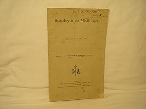 Seller image for Balneology in the Middle Ages for sale by curtis paul books, inc.