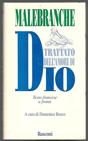 Bild des Verkufers fr Trattato dell'amore Dio zum Verkauf von Sergio Trippini