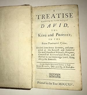 [This treatyse concernynge the fruytful saynges of Dauyd the kynge] A treatise concerning the fru...