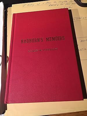 Seller image for Radburn s Memoirs for sale by Bristlecone Books  RMABA