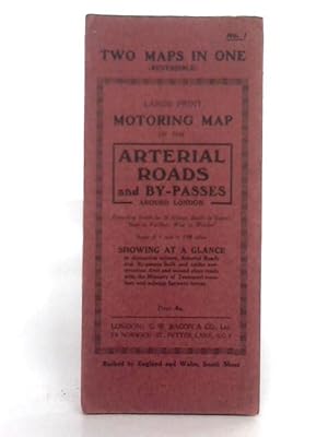 Imagen del vendedor de Reversible Large Print Motoring Map No.1: Arterial Roads and England & Wales: South Sheet a la venta por World of Rare Books