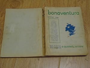 Seller image for Bonaventura Vol. 2. No. 3 Winter, 1938 for sale by Dublin Bookbrowsers