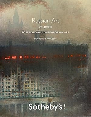 Seller image for Russian Art Volume II: Post War and Contemporary Art for sale by The Armadillo's Pillow