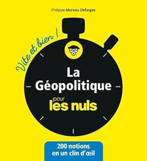 Seller image for la gopolitique pour les nuls for sale by Chapitre.com : livres et presse ancienne