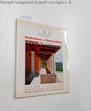 Bild des Verkufers fr Imitation & Innovation. An Architectural Design Vol 58 No 9/10 1988 zum Verkauf von Versand-Antiquariat Konrad von Agris e.K.