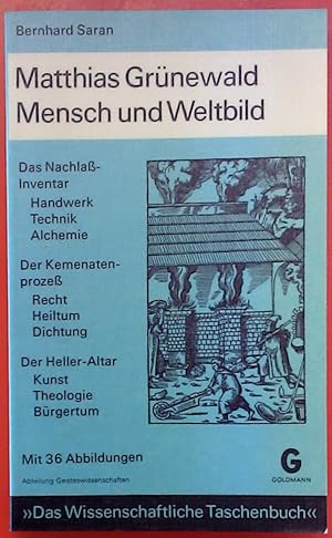 Bild des Verkufers fr Matthias Grnewald - Mensch und Weltbild zum Verkauf von biblion2