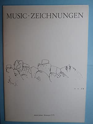 Bild des Verkufers fr Konzepte 17/75: Music: Zeichnungen. zum Verkauf von Antiquariat Berghammer