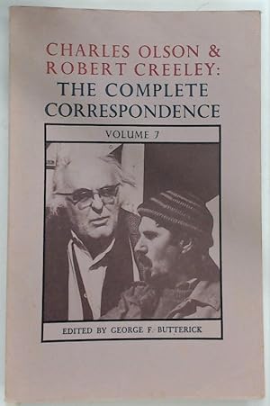 Seller image for Charles Olson and Robert Creeley: The Complete Correspondence. Volume 7. for sale by Plurabelle Books Ltd