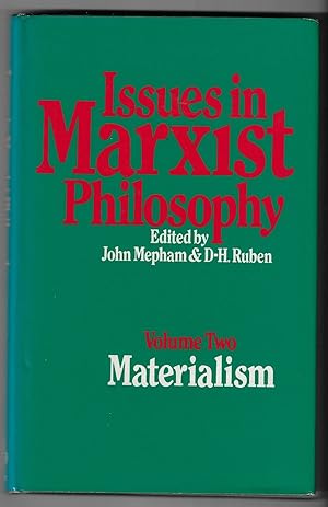 Bild des Verkufers fr Issues in Marxist Philosophy Volume Two - Materialism zum Verkauf von Walden Books