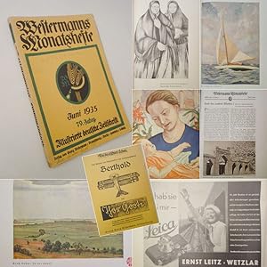 Westermanns Monatshefte Juni 1935 * S c h l e s i s c h e B a u e r n s t u b e n und Dorfkirchen...