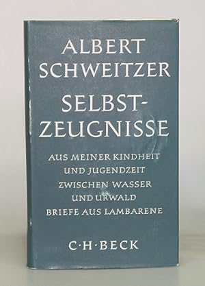 Selbstzeugnisse. Aus meiner Kindheit und Jugendzeit. Zwischen Wasser und Urwald. Briefe aus Lamba...