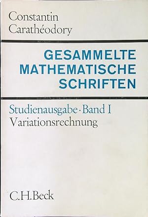 Imagen del vendedor de Gesammelte Mathematische Schriften Band I a la venta por Librodifaccia
