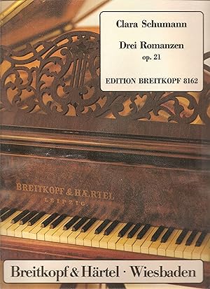 Seller image for 3 Romanzen op. 21 fr Klavier - Breitkopf Urtext (EB 8162) for sale by Snow Crane Media