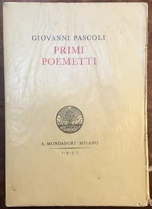 Primi poemetti. Poesie di Giovanni Pascoli VIII