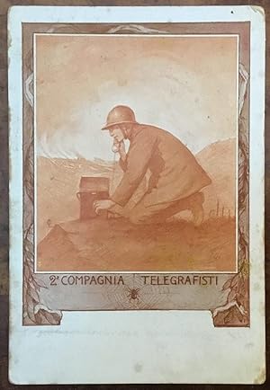 2^ Compagnia Telegrafisti. Cartolina postale 1917