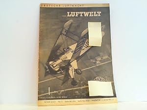 Ausgabe Luftwelt Jahr 5 Nr. 11 November 1938.