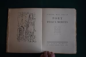 Port d'eaux mortes. Récit orné de huit lithographies originales de Georges Grosz.