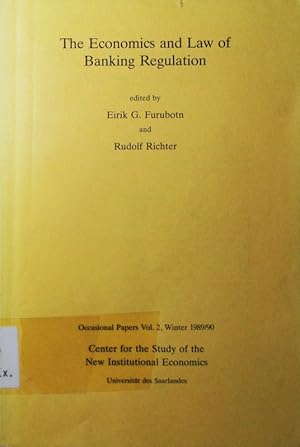 Bild des Verkufers fr The economics and law of banking regulation. [proceedings of the . International workshop of the center for the study of the new institutional economics at the universitt des saarlandes]. zum Verkauf von Antiquariat Bookfarm