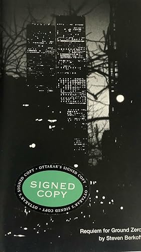 Seller image for Requiem for Ground Zero. First Printing, Signed for sale by Northern Lights Rare Books and Prints