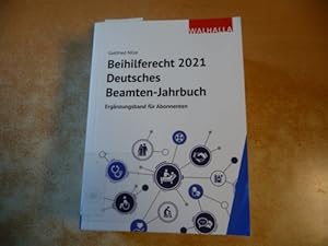 Image du vendeur pour Beihilferecht 2021. Deutsches Beamten-Jahrbuch - Ergnzungsband fr Abonnenten mis en vente par Gebrauchtbcherlogistik  H.J. Lauterbach