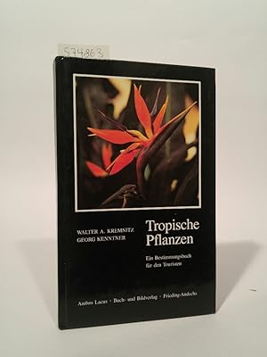 Seller image for Tropische Pflanzen Ein Bestimmungsbuch für den Touristen for sale by ANTIQUARIAT Franke BRUDDENBOOKS