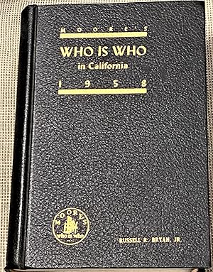 Seller image for Moore's Who is Who in California for sale by My Book Heaven