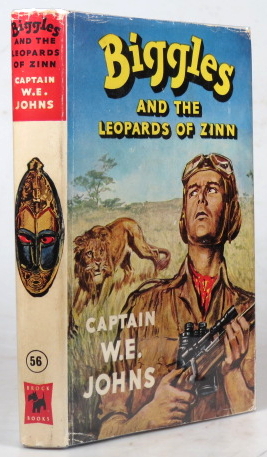 Biggles and the Leopards of Zinn. In Central Africa Biggles & Co. Free a Primitive Race from Sini...