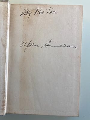 Image du vendeur pour Southern Belle (Signed by Upton Sinclair) mis en vente par M.S.  Books