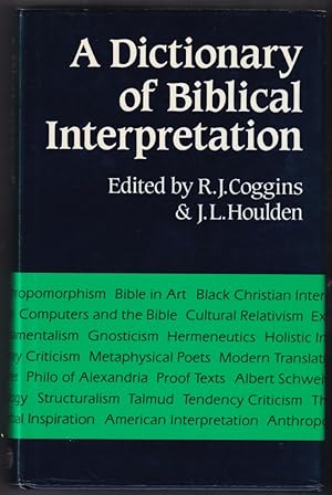 Immagine del venditore per A Dictionary of Biblical Interpretation venduto da Broadwater Books