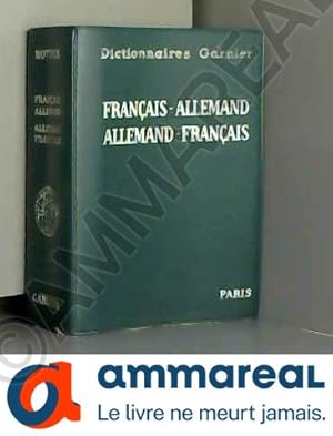 Imagen del vendedor de Dictionnaire allemand-franais et franais-allemand. a la venta por Ammareal