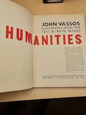 Humanities (with a unique inscription from Vassos) [Hollywood Movie Industry] [U.S. Army]