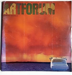 Seller image for ARTFORUM NOVEMBER 1982, VOL. 21, NO. 3 for sale by castlebooksbcn