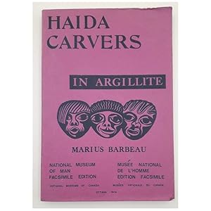 Seller image for HAIDA CARVERS IN ARGILLITE( 1974) for sale by Invito alla Lettura