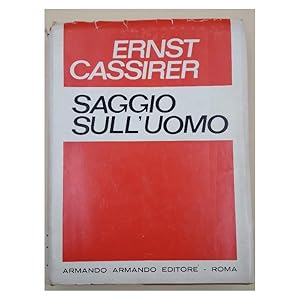 Imagen del vendedor de SAGGIO SULL'UOMO-INTRODUZIONE AD UNA FILOSOFIA DELLA CULTURA(1968) a la venta por Invito alla Lettura