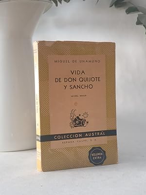 Vida de Don Quijote y Sancho. Colección Austral 33.