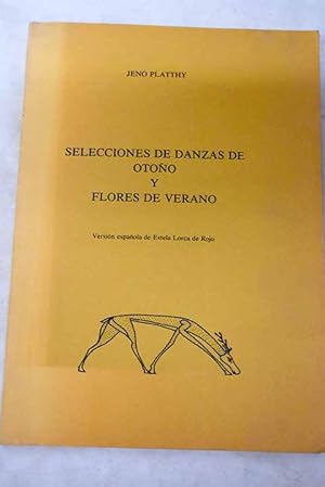 Seller image for Selecciones de danzas de oto�o y flores de verano for sale by Alcan� Libros