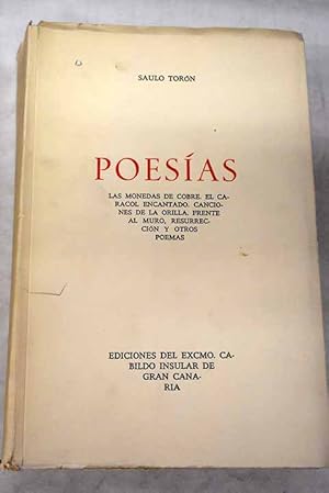 Imagen del vendedor de Poesas a la venta por Alcan Libros