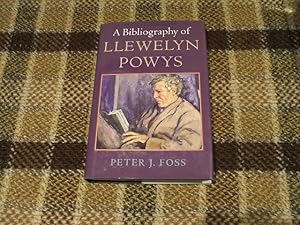 Seller image for A Bibliography Of Llewelyn Powys for sale by M & P BOOKS   PBFA MEMBER