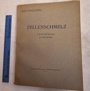 History of Goldsmithing on a Technical Basis; Zell, 1/2, Zellenschmelz: I. Origin, II. Technique ...