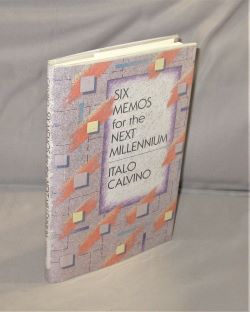 Seller image for Six Memos for The Next Millenium. for sale by Gregor Rare Books