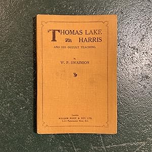 Seller image for Thomas Lake Harris and His Occult Teaching for sale by Downtown Books & News