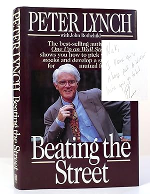 Seller image for BEATING THE STREET Signed for sale by Rare Book Cellar